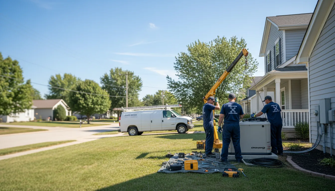 Generator Installation in Gypsum, KS near me